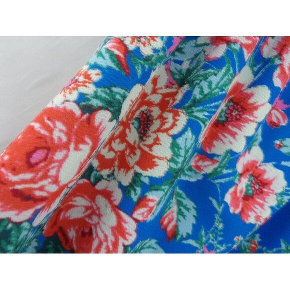 Jealous Tomato Ruffle Off‎ Shoulder Lined Floral Above the Knee Dress - Picture 9 of 11